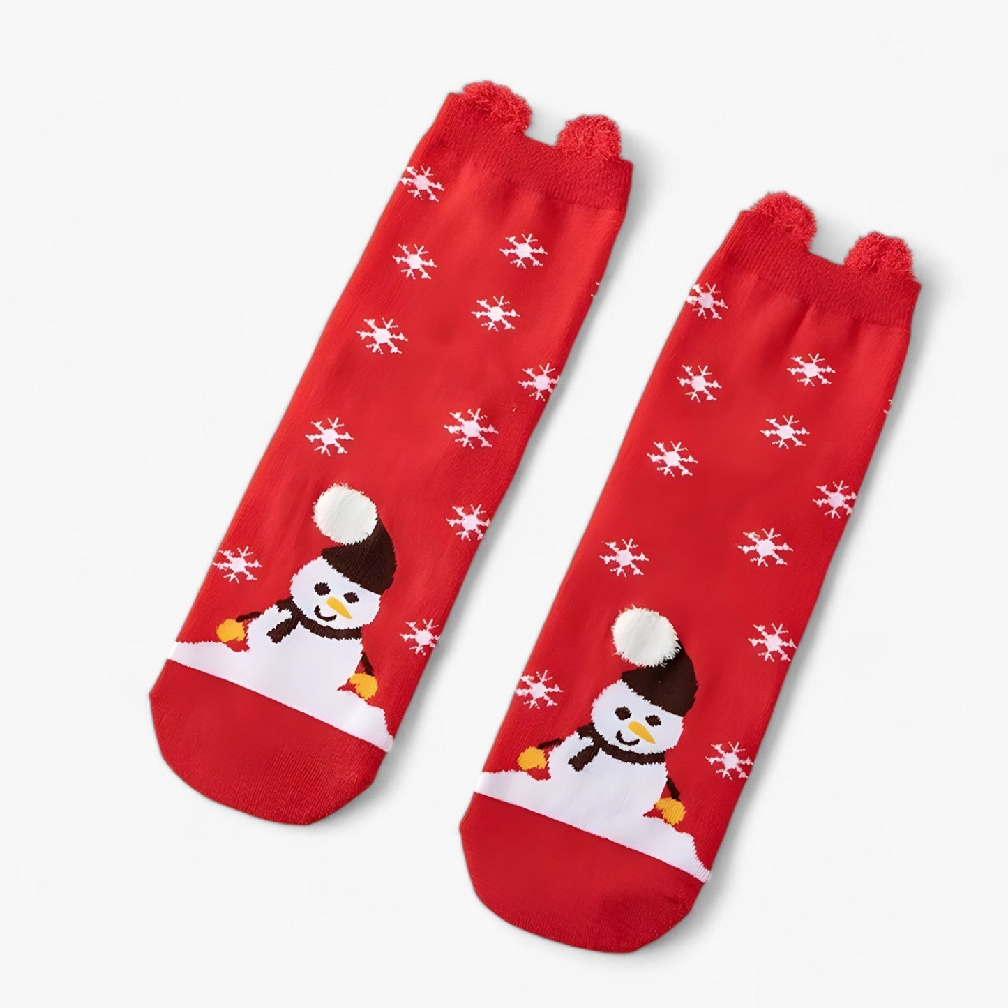 Urlaubsvergnügen | Weihnachtsstrümpfe mit Cartoon-Motiven