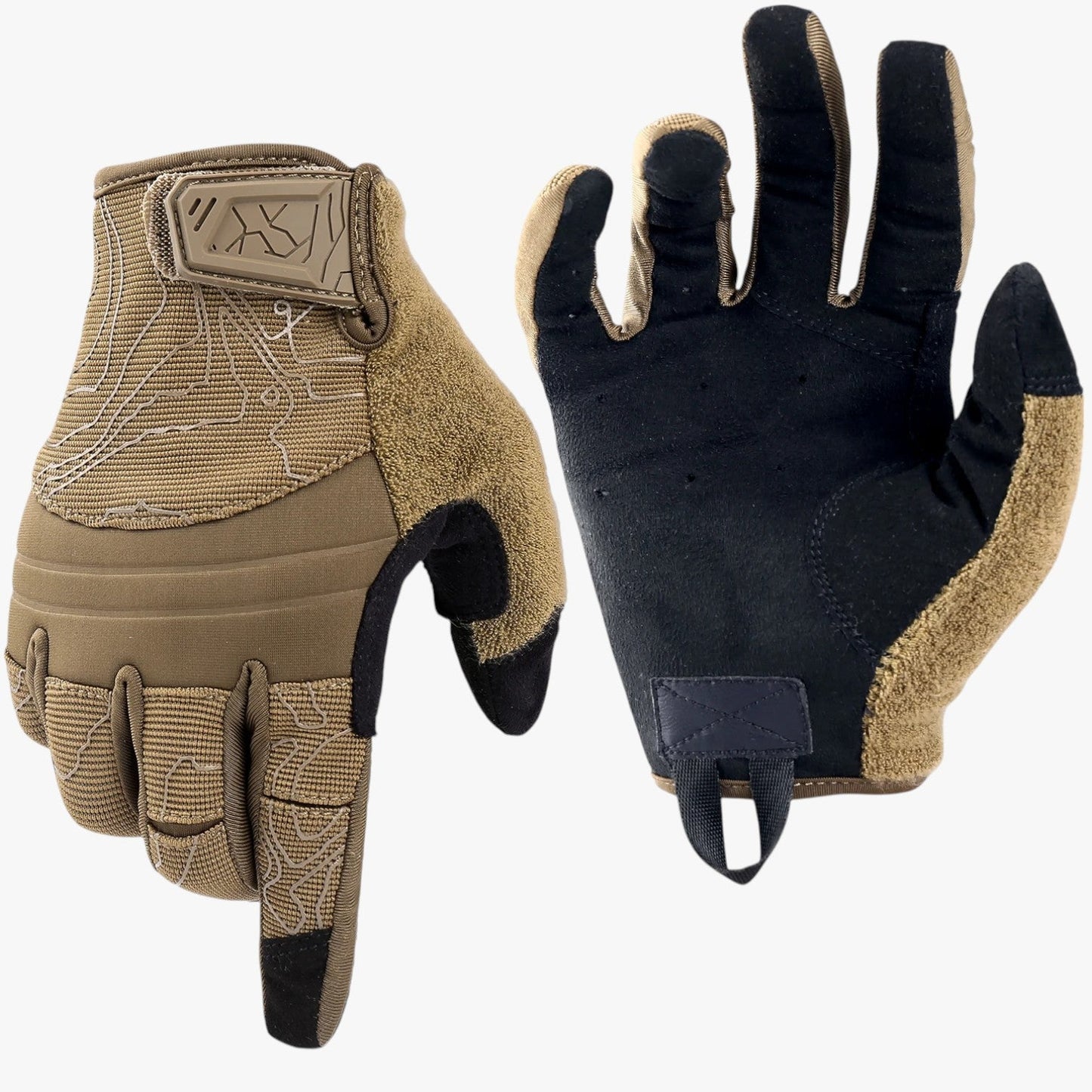 Troy | Vollfinger-Taktik-Handschuhe mit atmungsaktivem Touchscreen