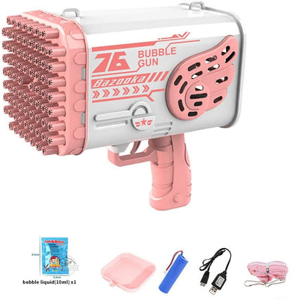 MagicBubbles™ | 69-Loch-Gatling-Blasenmaschine