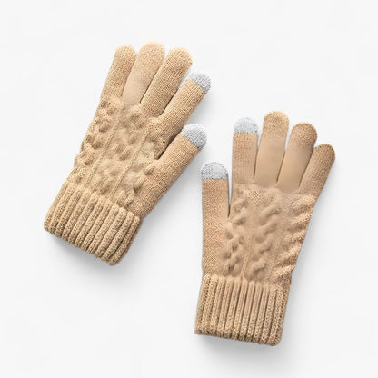 Thermische Damenhandschuhe | Touchscreen-kompatibel - Warm & Stilvoll
