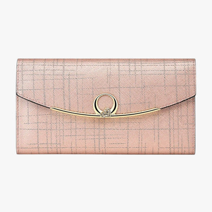 Zariyah | Elegante langes Lederportemonnaie mit großer Kapazität