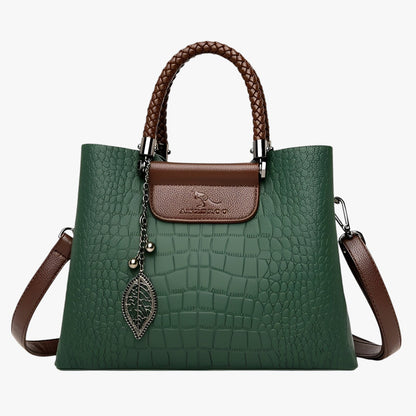 Margaret | Schulter- und Umhängetasche aus weichem Leder