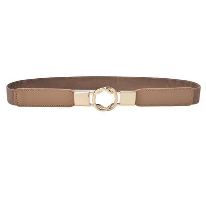 Efeu | Dünner elastischer Gürtel für Kleider und große Größen