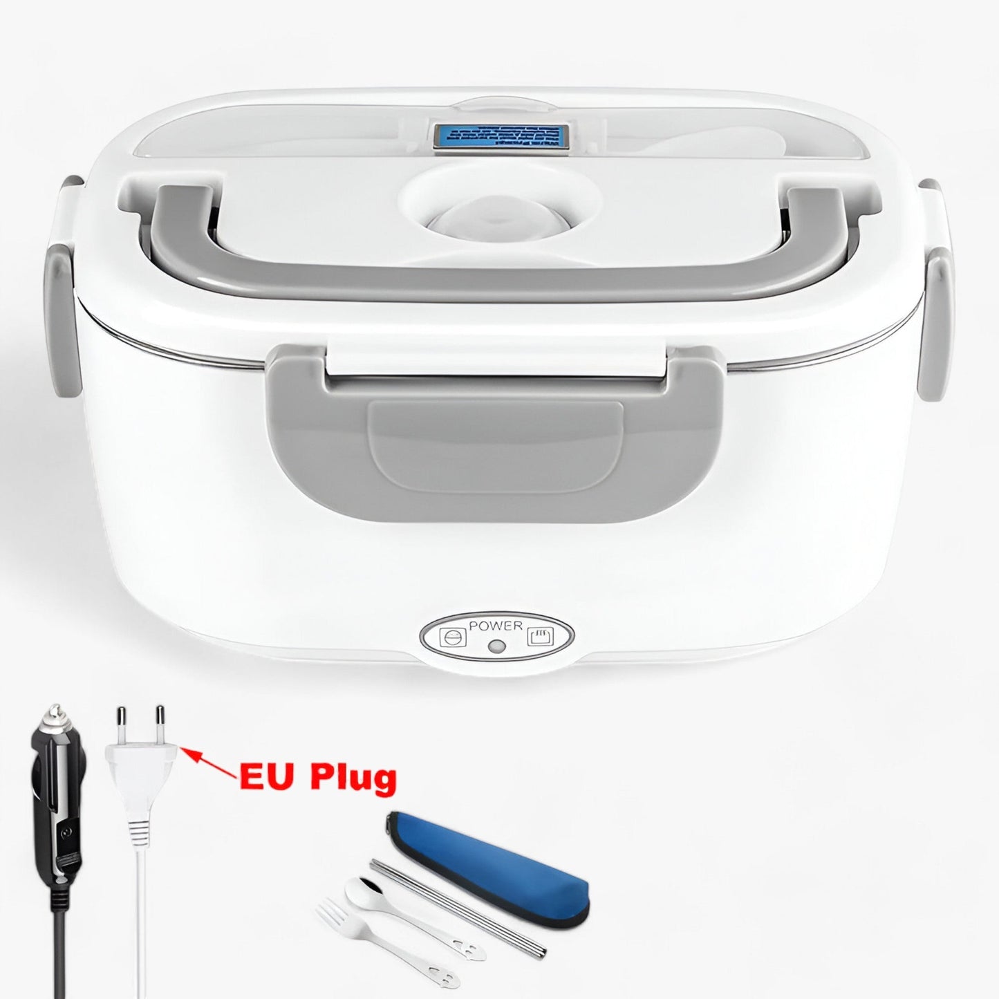 FreshHeat | Elektrische Lunchbox - Tragbarer Lebensmittelwärmer für Büro und Schule