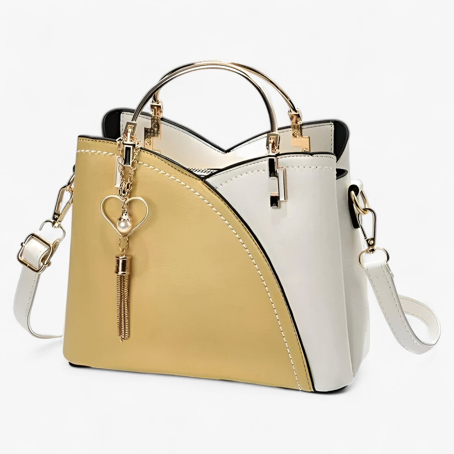 Loisa | Elegante und vielseitige Ledertasche zum Umhängen für Damen in trendigen Farben