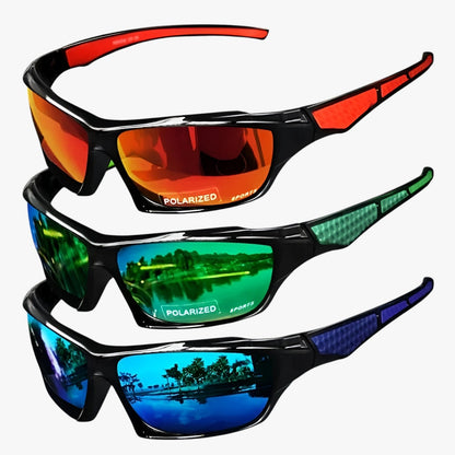 Aiden | Sportliche Polarisierte UV400 Sonnenbrille Stil und Schutz für Ihn und Sie
