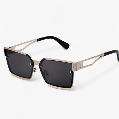Gregorius | Vintage Punk Quadratische Metallrahmen Sonnenbrille