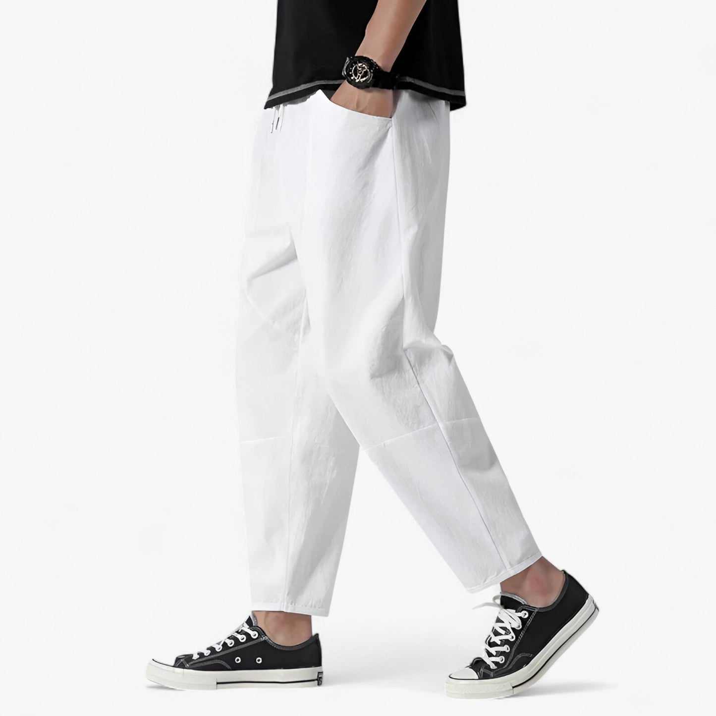 Jimmy | Herren-Leinenhose – Bequeme Passform