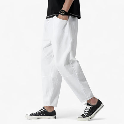 Jimmy | Herren-Leinenhose – Bequeme Passform