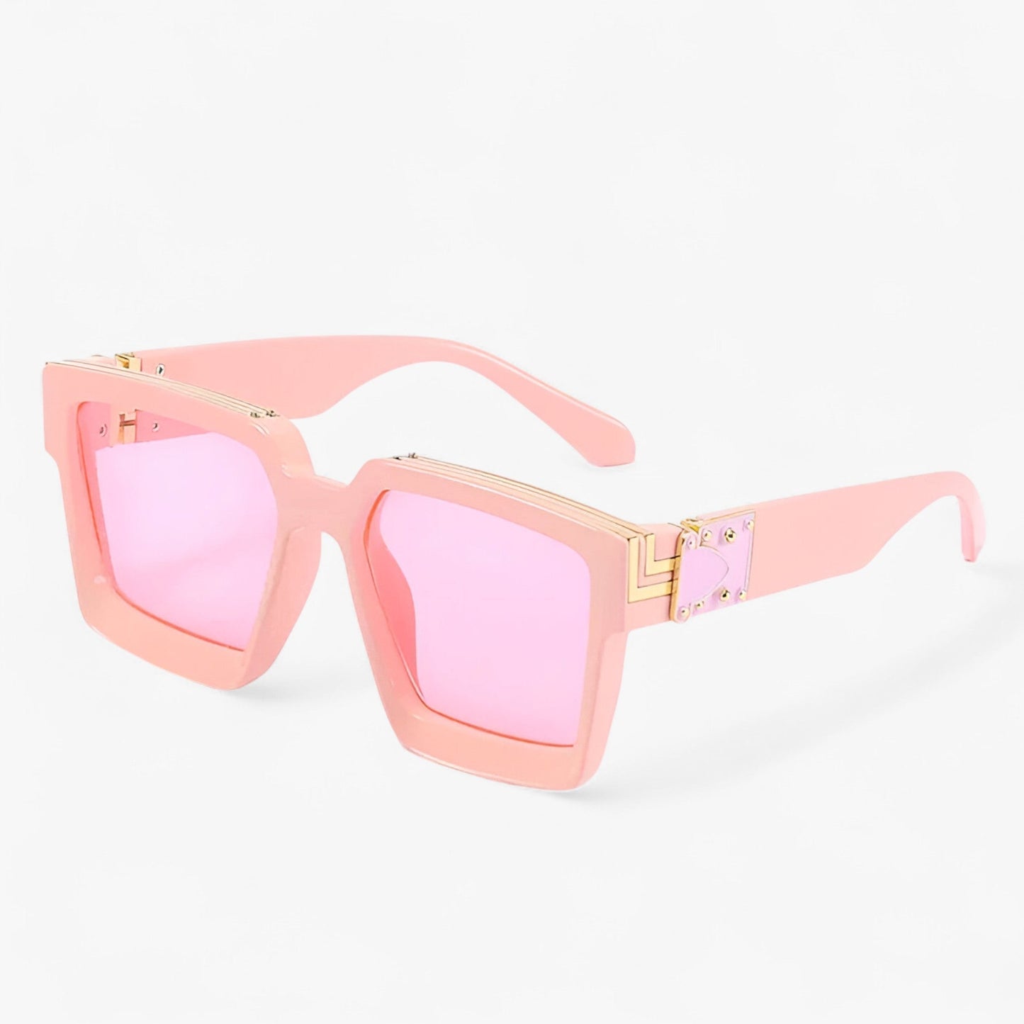 Manuel | Retro quadratische Sonnenbrille für Herren