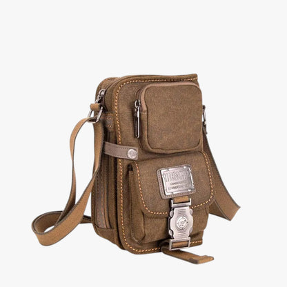 Evren | Elegant und praktisch: Die Canvas-Schultertasche, perfekt für jede Reise