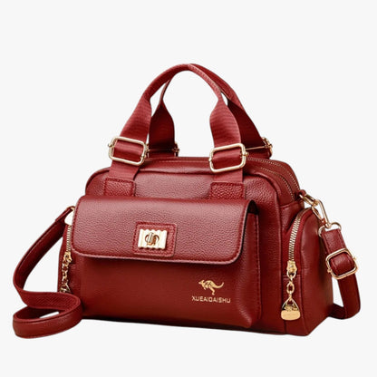 Siera | Eleganz und Praktikabilität für jeden Tag – Mehrzwecktasche aus PU-Leder