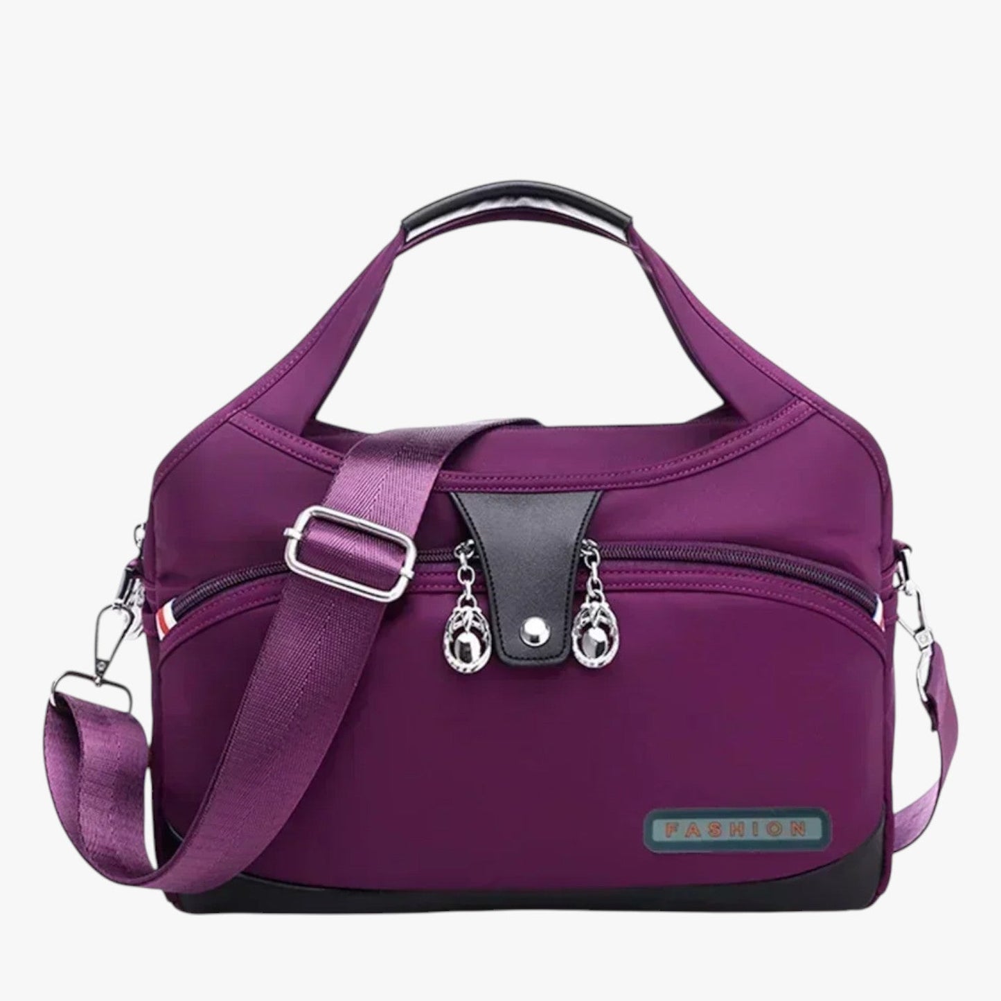 Leona | Modische Schultertasche mit extra Stauraum