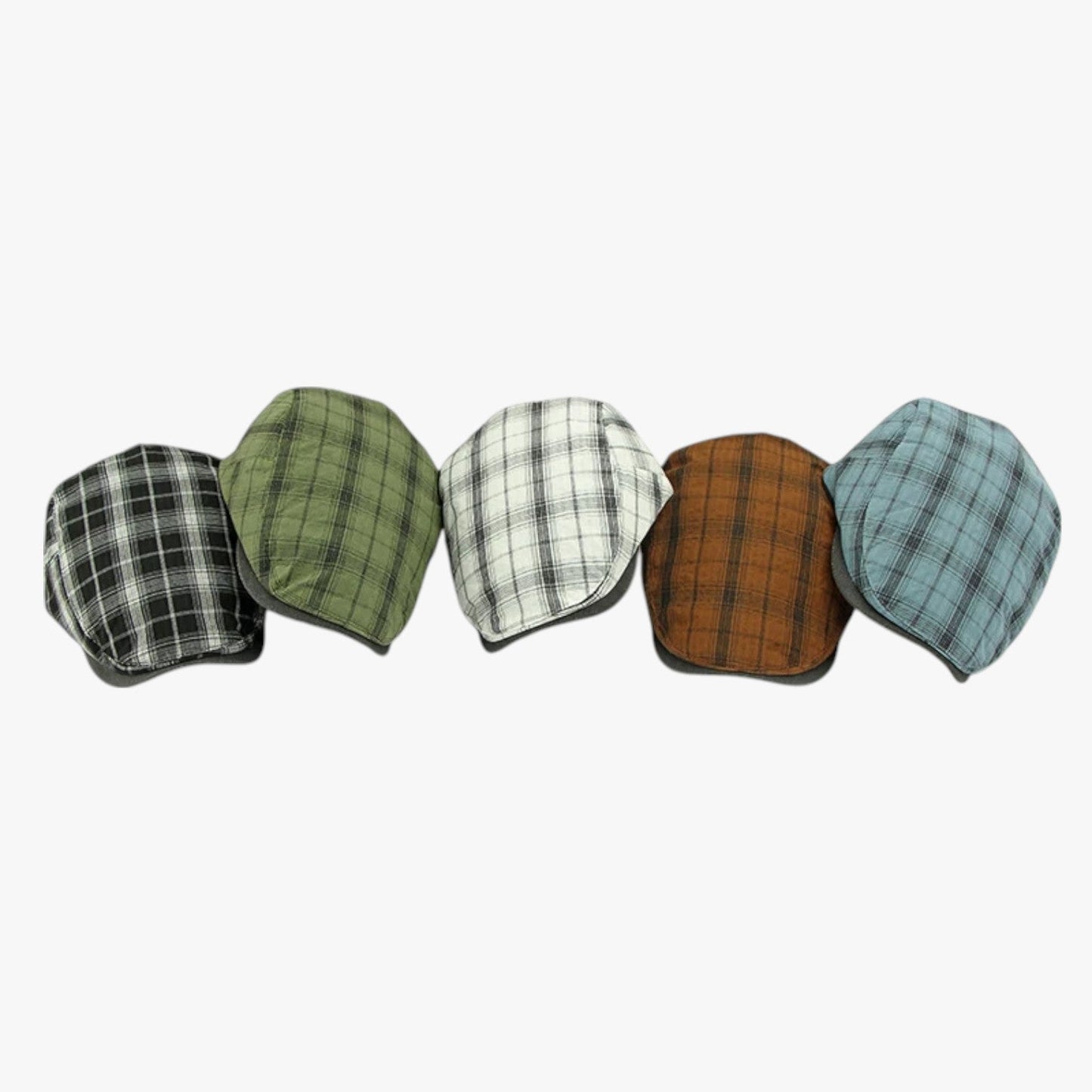 Sevyn | Retro-Tartan-Cotton-Kopfbedeckung