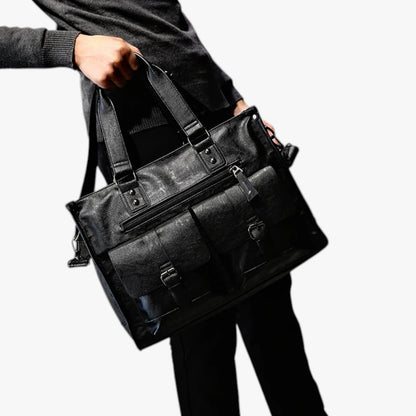 Jerry | Kunstleder Schulter-Geldbörse für Arbeit und Reisen