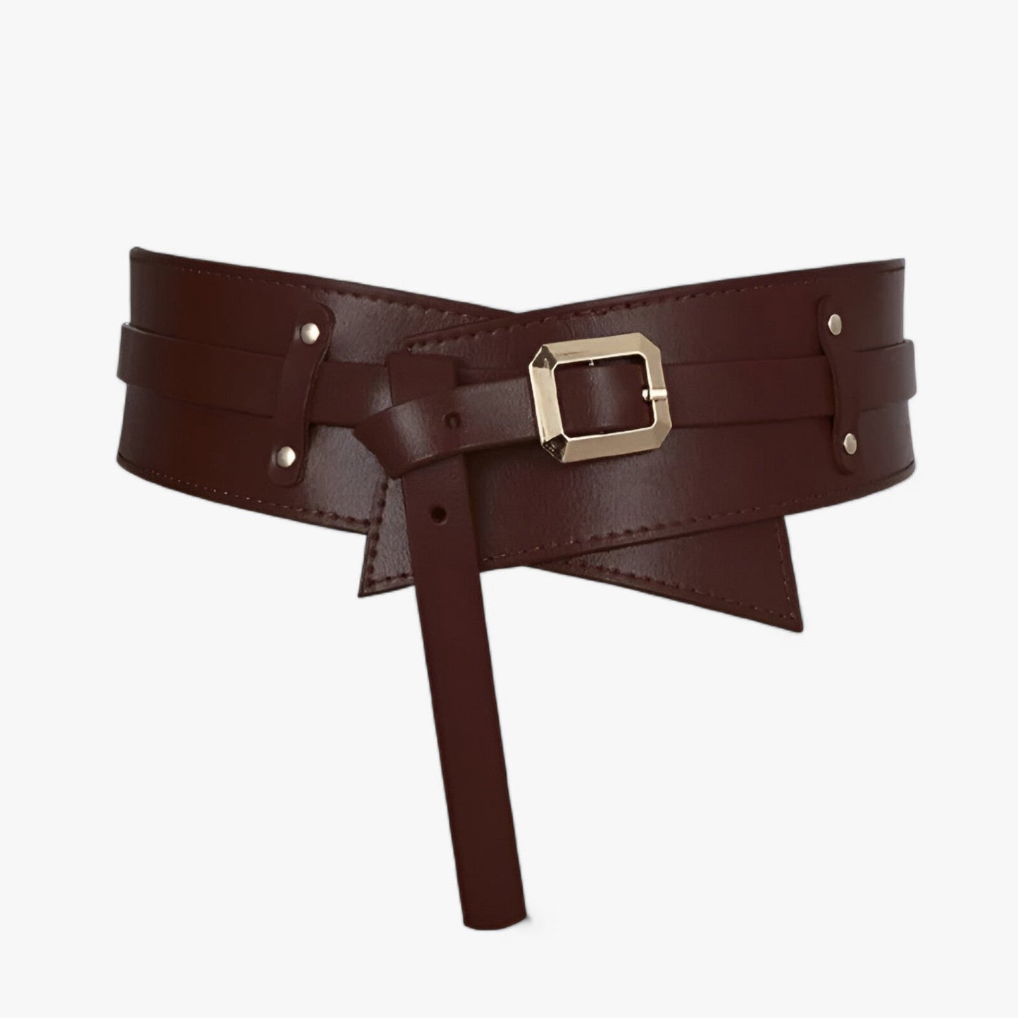 Multifunktionaler Echtleder-Taillengürtel mit Stil