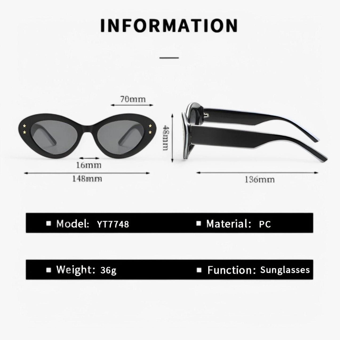 Selah | Stilvolle Retro-Sonnenbrille mit UV400-Schutz