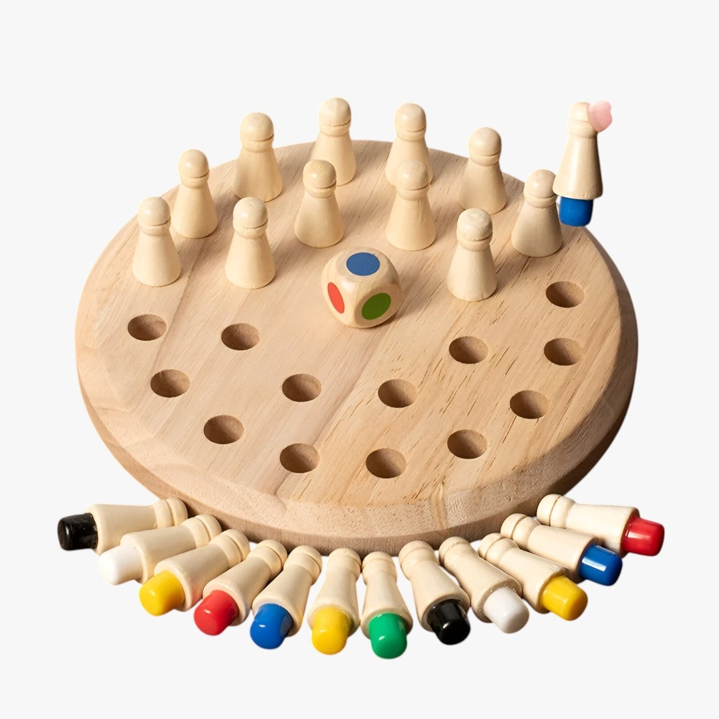Valentina | Holz-Memory-Tisch mit kognitiven Puzzles