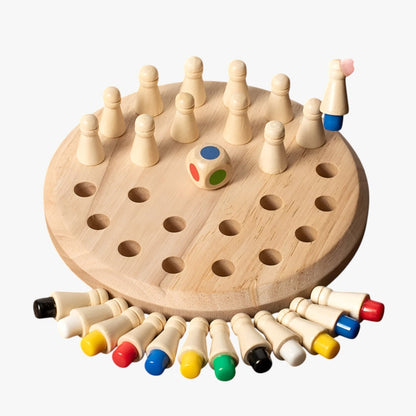 Valentina | Holz-Memory-Tisch mit kognitiven Puzzles