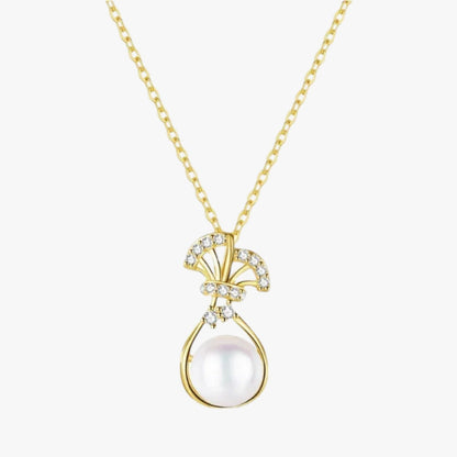 Elina | Kette und Tasche mit Imitationsperle Einzigartige Eleganz für besondere Anlässe