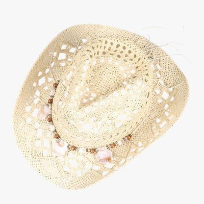 Skye | Cowboy-Hut Unisex aus Vintage-Stroh