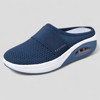AeroFlex | Mesh Slip-On Platform Clog mit Luftpolstersohle
