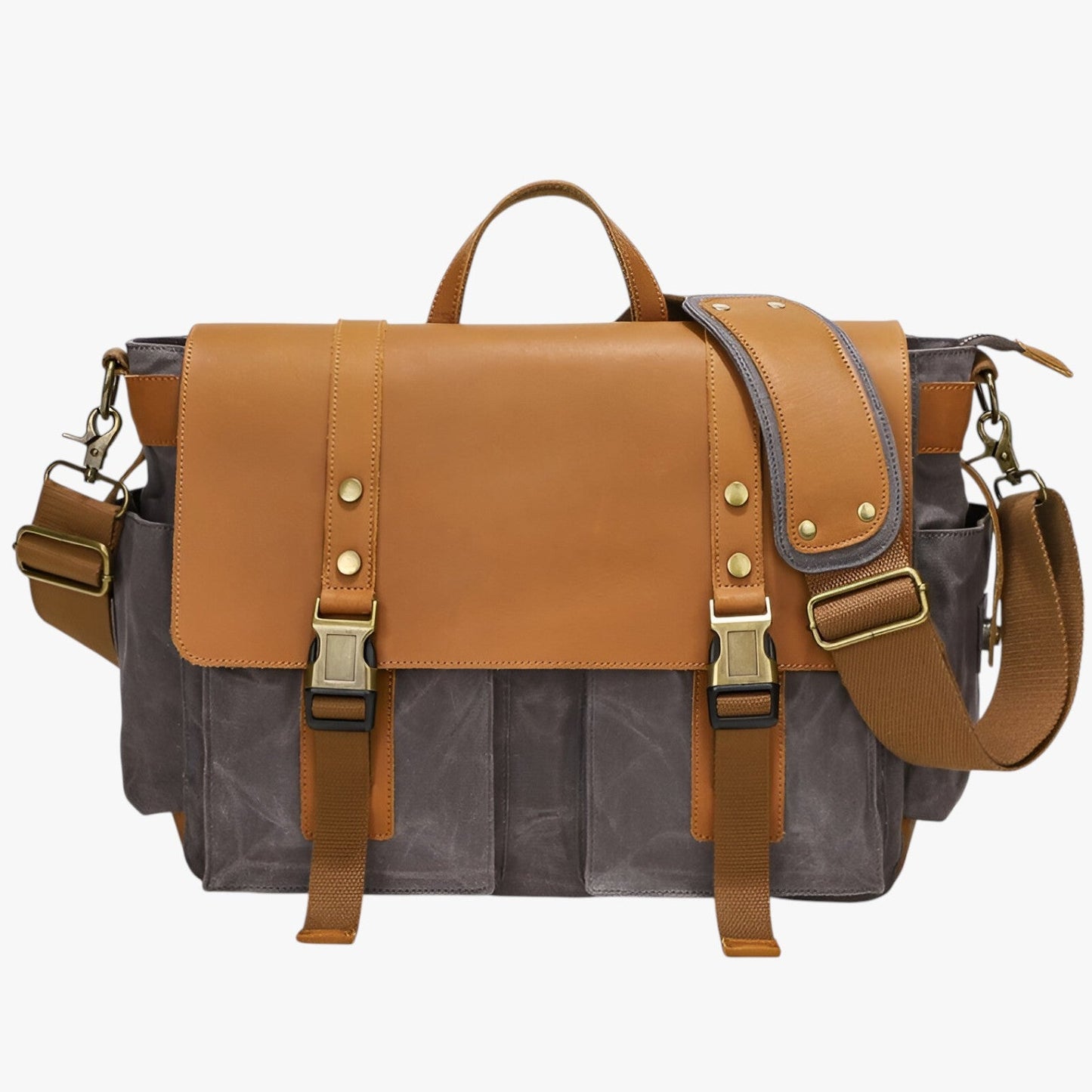 Israel | Vintage-Leder-Messenger für Börse