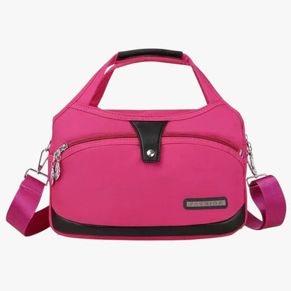 Leona | Modische Schultertasche mit extra Stauraum