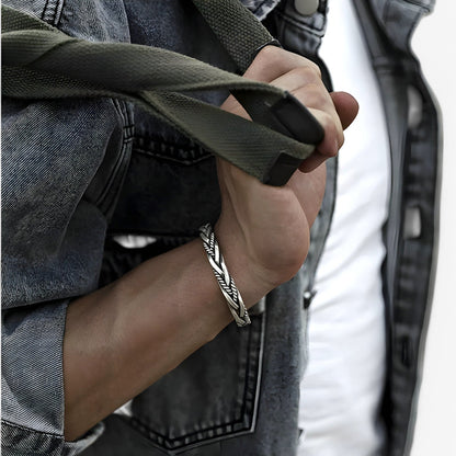 Leandro | Armband aus 925er Sterlingsilber – cool, zeitlos und handgemacht