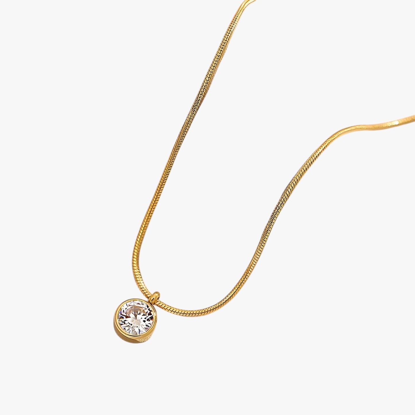 Nina | 2025 Glänzende Goldene Kette – Einfach, Elegant und Nachhaltig