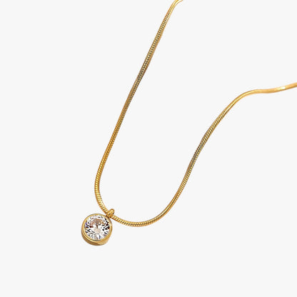 Nina | 2025 Glänzende Goldene Kette – Einfach, Elegant und Nachhaltig