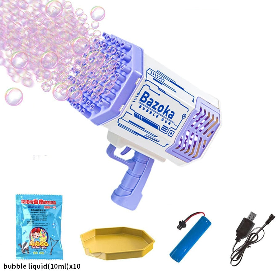 MagicBubbles™ | 69-Loch-Gatling-Blasenmaschine