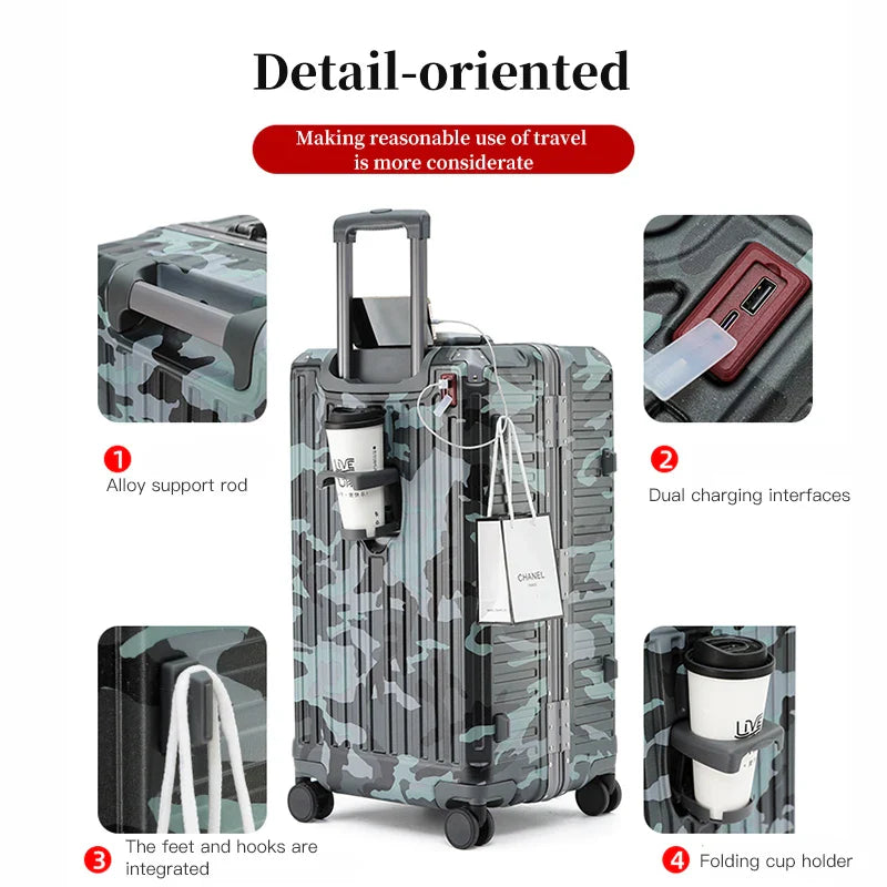 Breiter Griff Hartschalenkoffer – Zagreb