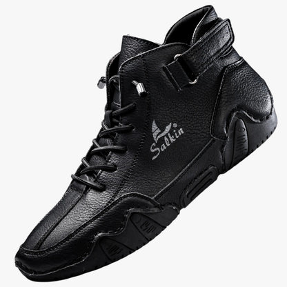 Robert | Handgefertigtes Leder für Herren, Atmungsaktiv & Eleganter Casual-Stil