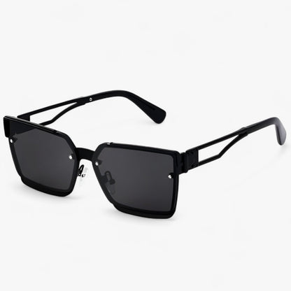 Gregorius | Vintage Punk Quadratische Metallrahmen Sonnenbrille