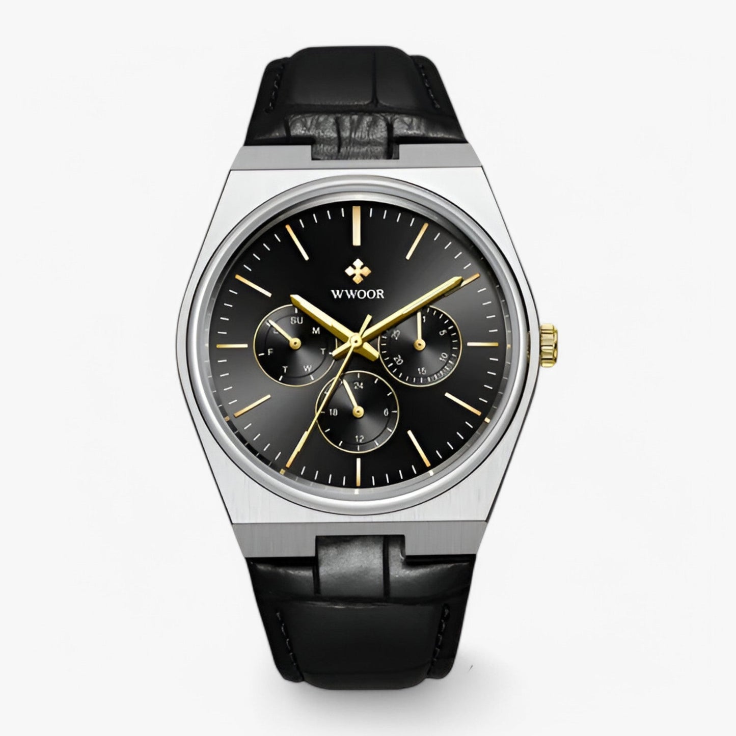 Ronan | Quarz-Uhr aus Stahl mit Saphirglas