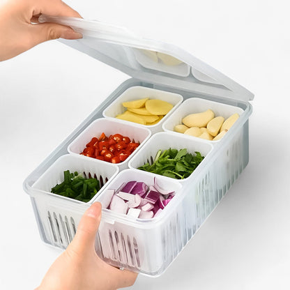 FridgeFlow™ | Transparenter Organizer für Frischwaren