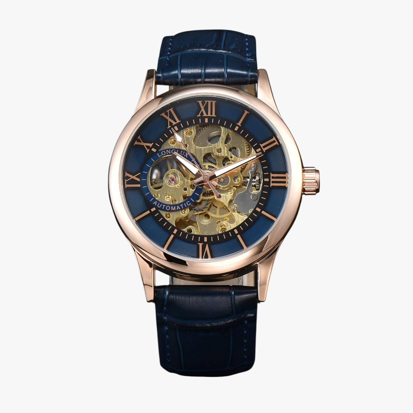 Robert | Elegante wasserdichtes Armbanduhr aus Leder