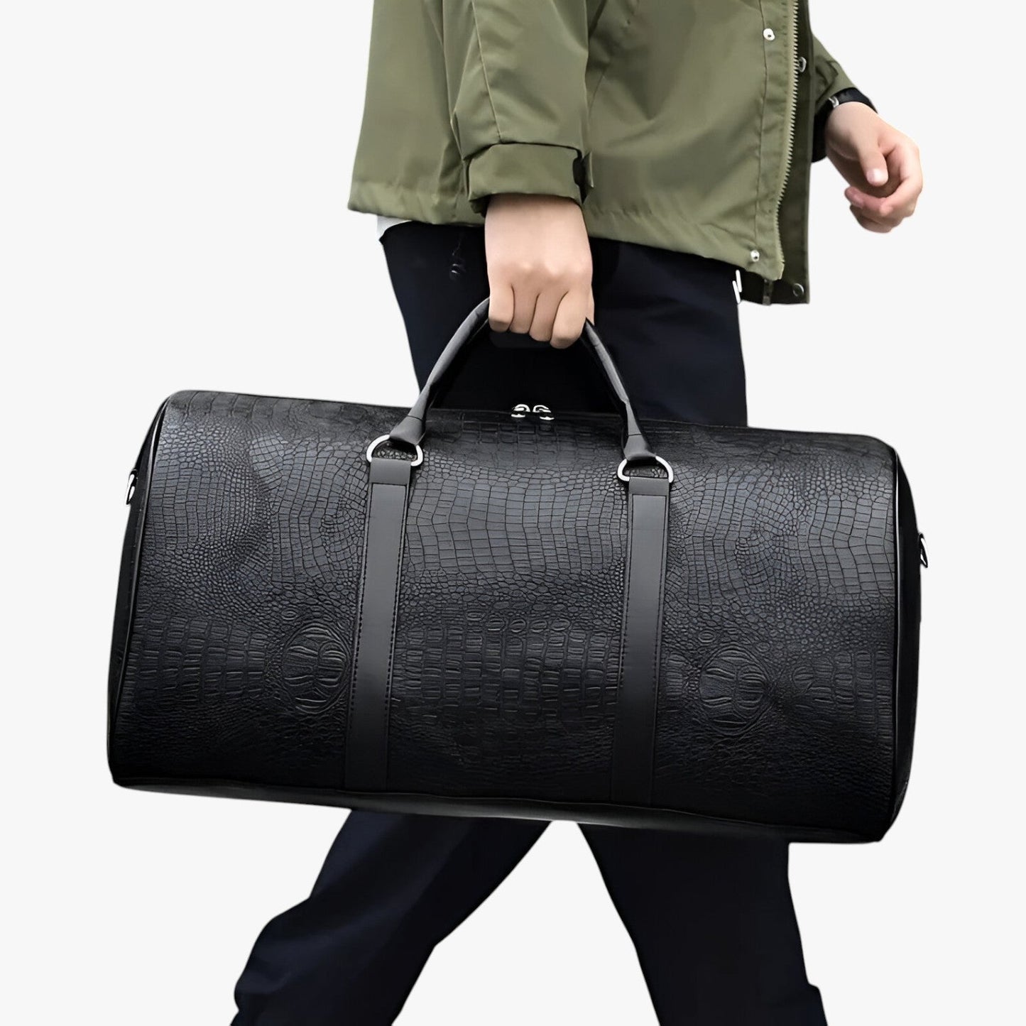 Archie | Robuste und geräumige Reisetasche aus Leder