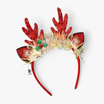 Kerstglanz | Bandeau LED Schneeflocke und Weihnachtsbaum - Festliche Unterhaltung für Geschenke