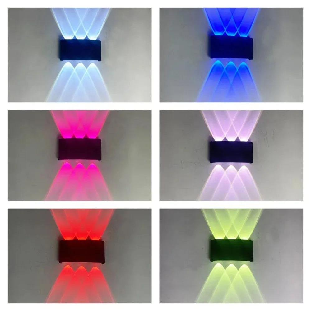 TwilightGuard™ LED-Wandleuchte mit verschiedenen Farben