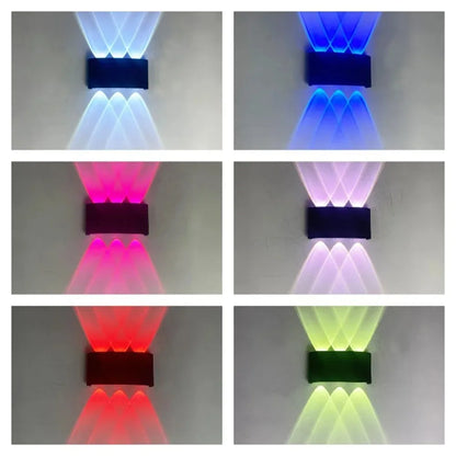 TwilightGuard™ LED-Wandleuchte mit verschiedenen Farben