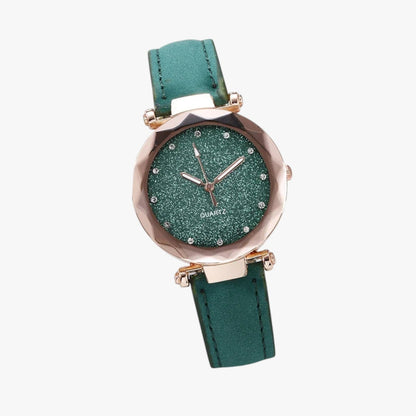 Kiana | Sternenhimmel-Uhr Rosé Silber