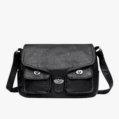 Amara | Elegante Vintage-Shopper aus PU-Leder