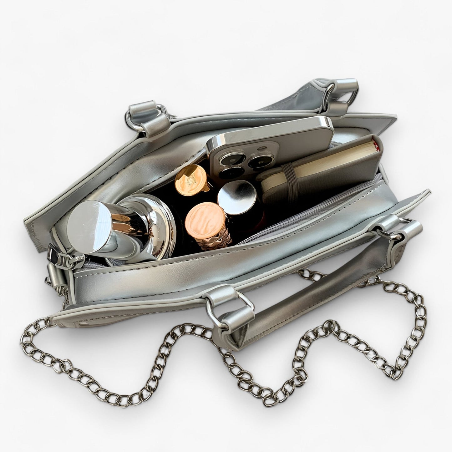 Sarg-Kettenhandtasche - Geräumig und elegant für Halloween-Cosplay