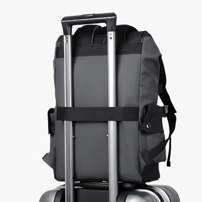 Joacquin | Stilvoller wasserdichter Laptop-Rucksack mit USB-Ladefunktion