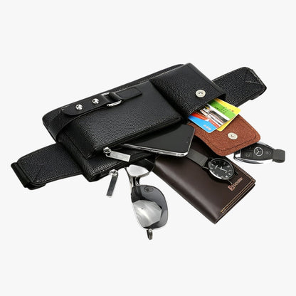 Azriel | Multifunktionale Leder Bauchtasche