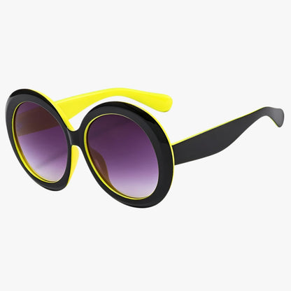 Daphne | Luxuriöse oversized runde Sonnenbrillen