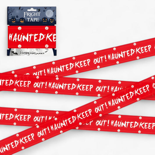 Bandeau Warnung Totenkopf Halloween - Gruselige Dekoration für Partys