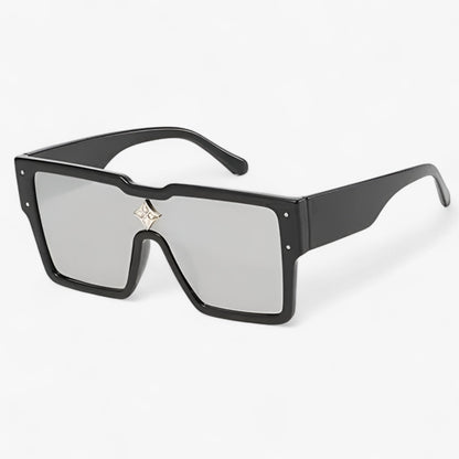 Ivan | Oversized quadratische Sonnenbrille im Vintage-Design